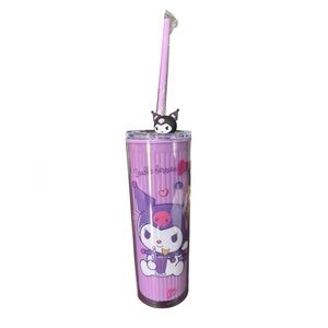 Sanrio Purple Kuromi Tumbler with Straw